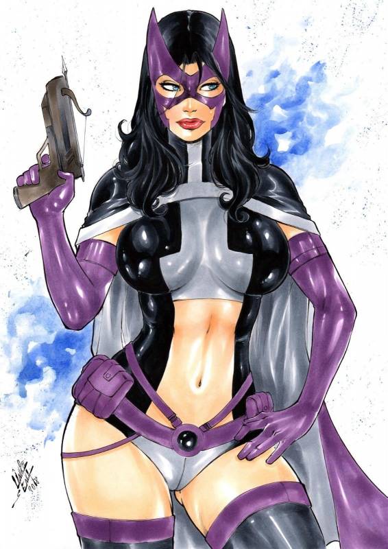 helena bertinelli+huntress+huntress (dc comics)