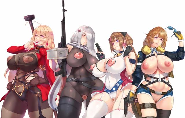 grizzly mkv (girls frontline) 23 (girls frontline) (girls frontline)+pto-41 (girls frontline)