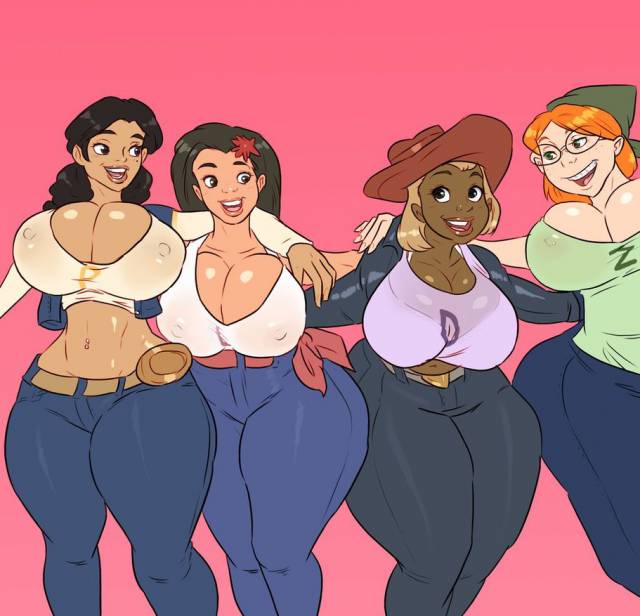 dijonay jones+lacienega boulevardez+penny proud+zoey howzer