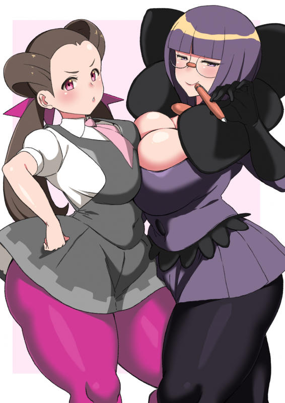 shikimi (pokemon)+tsutsuji (pokemon)