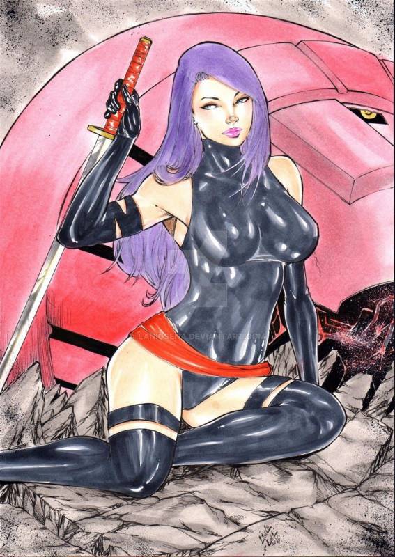 betsy braddock+psylocke+sentinel