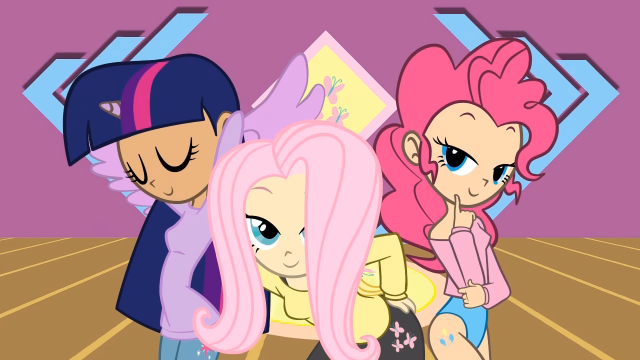 fluttershy+pinkie pie+twilight sparkle