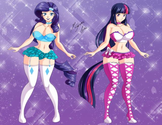 rarity+twilight sparkle