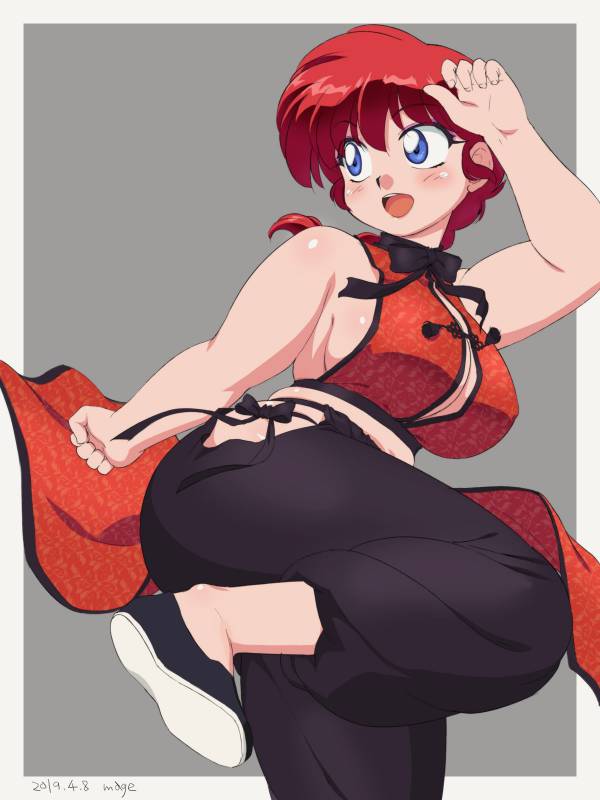 ranma-chan+saotome ranma