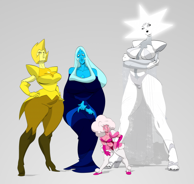 blue diamond (steven universe)+diamond authority+gem (species)+pink diamond (steven u...