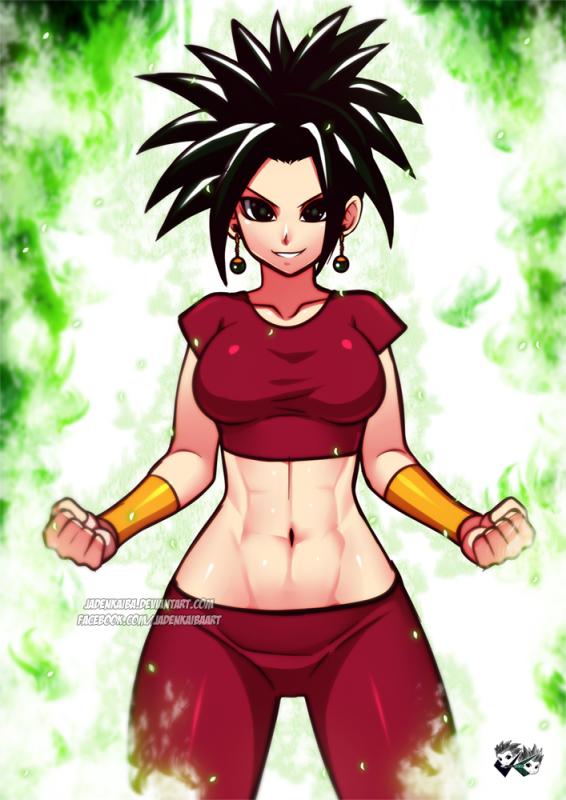 caulifla+kale (dragon ball)+kefla