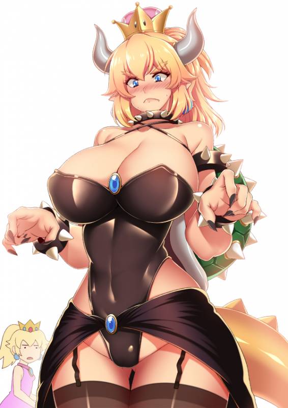 bowsette+princess peach