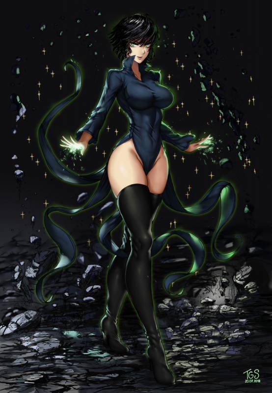 fubuki (one-punch man)+tatsumaki