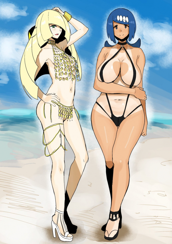 lusamine (pokemon)+suiren's mother (pokemon)