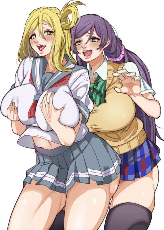 ohara mari+toujou nozomi