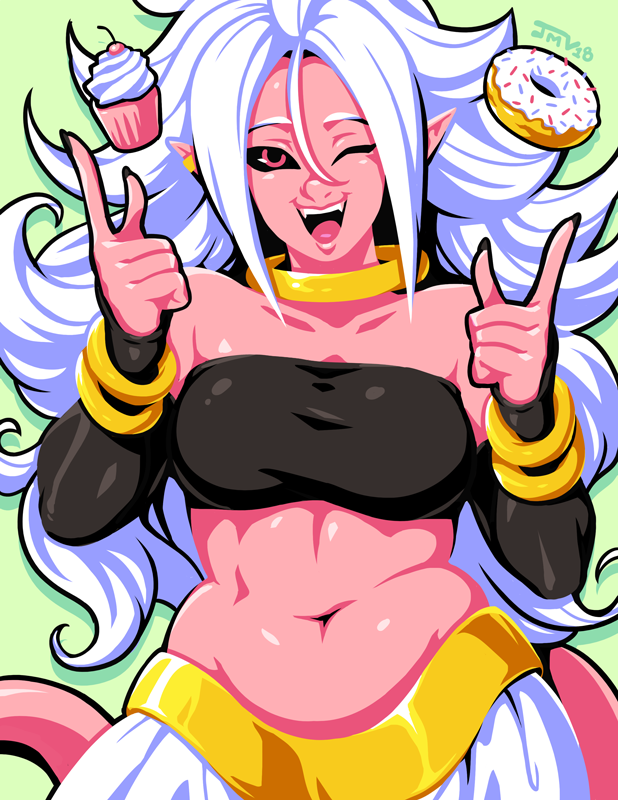 android 21+majin android 21