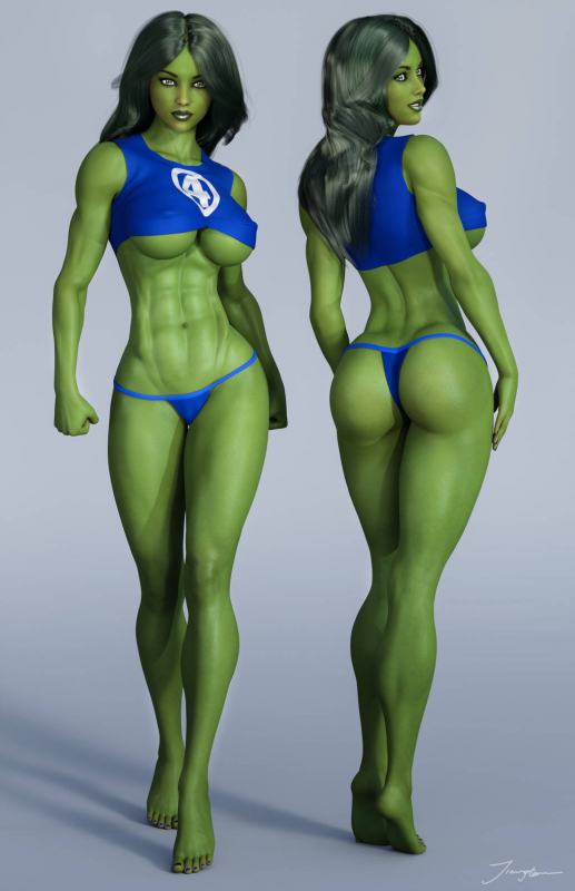 jennifer walters+shc-hulk