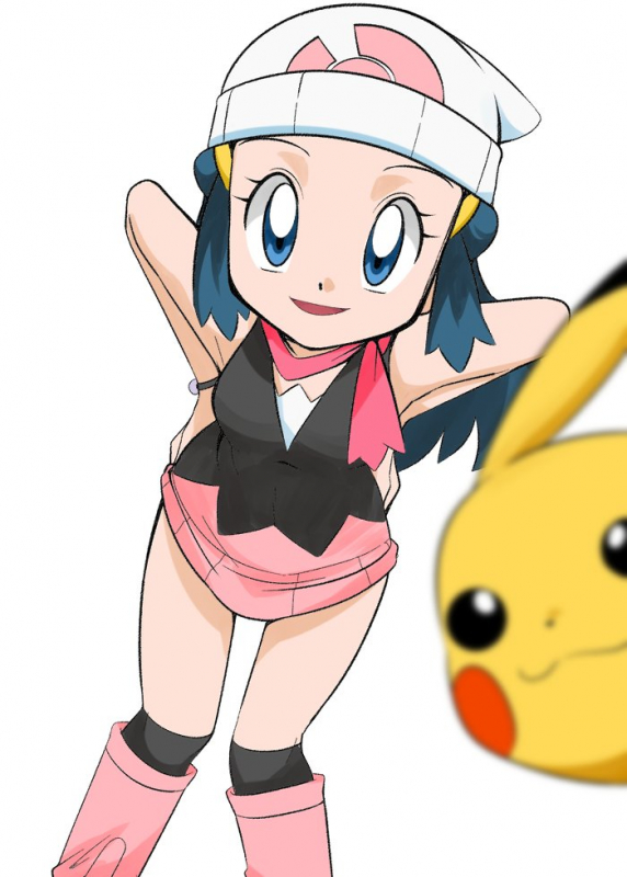 hikari (pokemon)+pikachu