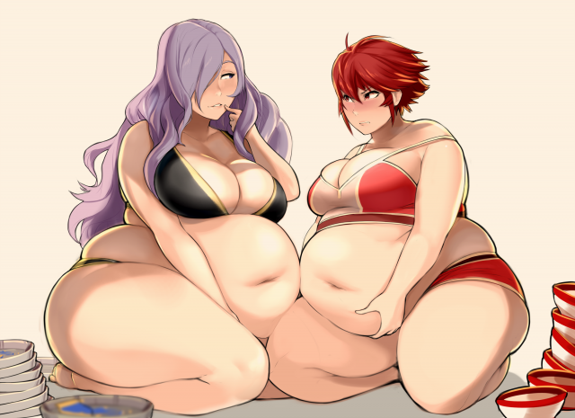 camilla (fire emblem)+hinoka (fire emblem)