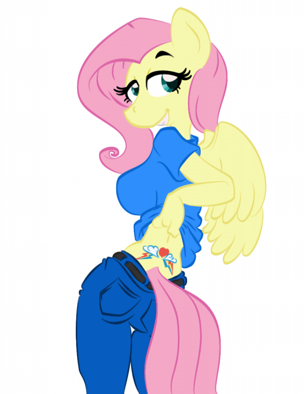 fluttershy+rainbow dash