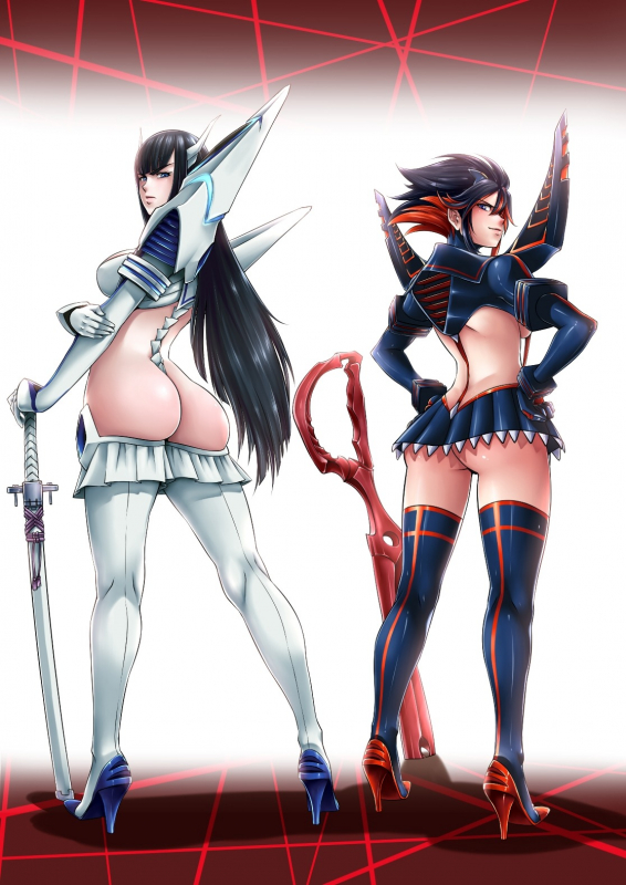 kiryuuin satsuki+matoi ryuuko